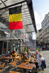 Cafe in vicinity of Place Saint-Géry 